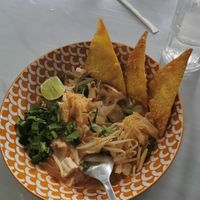 Noodle tofu at Kaek Kao Kua in Bangkok