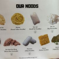 Noodles Oct 2024  at Kaek Kao Kua in Bangkok