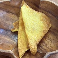 Fried „wonton"  at Kaek Kao Kua in Bangkok