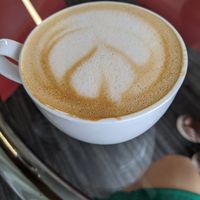 Fall spice latte at 5am Drip in Fort Worth