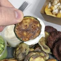 Kolokitho Crisps (courgette) at Eat Greek in Worcester