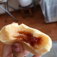 Pan de bono de bocadillo at The Vegan Bakery (formerly Panadería Rocks) in Bogota