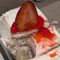 Strawberry shortcake! at The Vegan Bakery (formerly Panadería Rocks) in Bogota