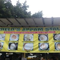 Their stall seen from outside  at Om Shakti Chelo's Appam Vegetarian in Kuala Lumpur