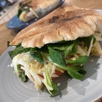 Vegan pita   at Goodies Berlin - Warschauer in Berlin