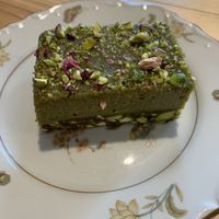 Pistachio Slice - so delicious ! at The Meeniyan Store in Meeniyan