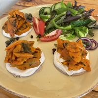 Carrot-salmon  at Trivitys in Berlin