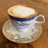 Cappuccino with Coconut milch at Trivitys in Berlin