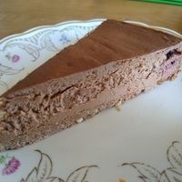 Chocolate gateaux at Trivitys in Berlin