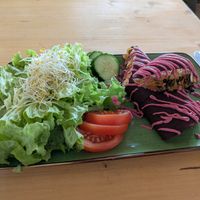 The "Lachs" wrap at Trivitys in Berlin