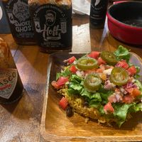 vegan taco rice at Home Taco Bar in Kamakura