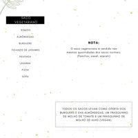 Menu 3/3 at Ninhus in Penafiel