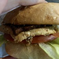 Highly recommend the Chikin burgers at Burger Patch in Davis