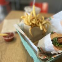 Spicy Chicken Sandwich   at Burger Patch in Davis