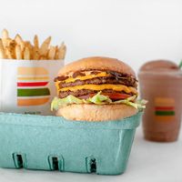 Plant based everything! at Burger Patch in Davis