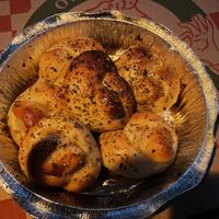 Vegan garlic knots  at Ruffino's Italian Kitchen & Pizzeria in Zionsville
