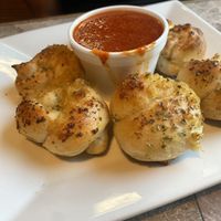 Vegan garlic knots  at Ruffino's Italian Kitchen & Pizzeria in Zionsville