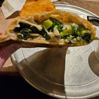 Vegan vegetable stromboli #Veganuary at Ruffino's Italian Kitchen & Pizzeria in Zionsville