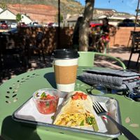   at Gaia's Garden Cafe in St George