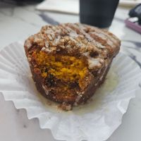 Pumpkin coffee cake at Gaia's Garden Cafe in St George