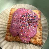 Mini cherry pie.   at Gaia's Garden Cafe in St George