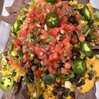 Nachos   at Gaia's Garden Cafe in St George