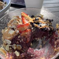Açaí bowl  at Gaia's Garden Cafe in St George