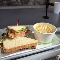 BLT  at Gaia's Garden Cafe in St George