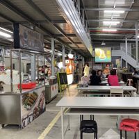 Indoor seating at Yì Bǎo Fā 益寶發素食共餐廚房 in Taichung