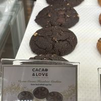 Hazelnut cookie  at Cacao & Love in Bangkok