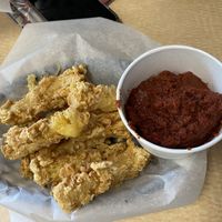 Mozzarella sticks! House marinara!  at Preference in Anchorage