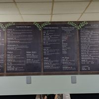 Menu at Preference in Anchorage