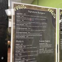 Menu  at Preference in Anchorage