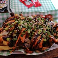 Salt and pepper loaded fries at The Tanners Arms in Newcastle Upon Tyne