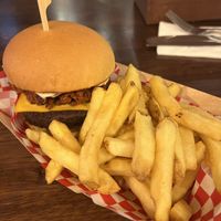 Vegan flaming eck burger   at The Tanners Arms in Newcastle Upon Tyne