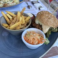 Asian burger   at Restaurant Aal Eechternoach in Echternach