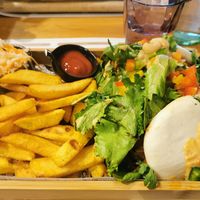 Jackfruit Bao Burger Duo at Restaurant Aal Eechternoach in Echternach