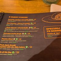 Menu at Restaurant Aal Eechternoach in Echternach