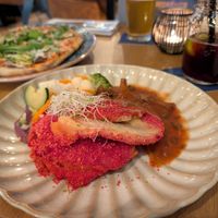 Sellerie Cordon Bleau at Restaurant Aal Eechternoach in Echternach