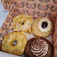 4 Donuts 11 Euro at Brammibal's Donuts - Friedrichshain in Berlin