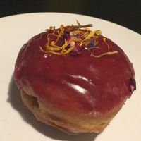 Matcha Himbeer at Brammibal's Donuts - Friedrichshain in Berlin