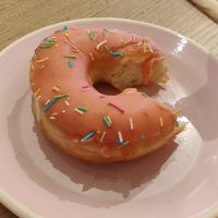 Strawberry sprinkle at Brammibal's Donuts - Friedrichshain in Berlin