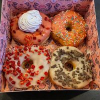 Look at all these sweeties   at Brammibal's Donuts - Friedrichshain in Berlin