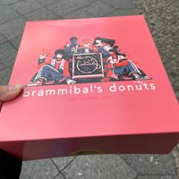 Happy walk back home  at Brammibal's Donuts - Friedrichshain in Berlin