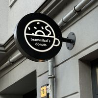 Sign.  at Brammibal's Donuts - Friedrichshain in Berlin