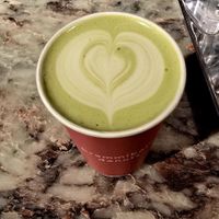 Pumpkin spice matcha latte at Brammibal's Donuts - Friedrichshain in Berlin