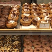 Samples from a huge range  at Brammibal's Donuts - Friedrichshain in Berlin