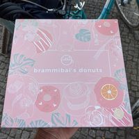Takeaway box at Brammibal's Donuts - Friedrichshain in Berlin