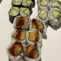 Sweet potato, Avocado and vegetable rolls at Izumi Sushi & Hibachi in Fargo