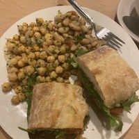 The Angus (has vegan pesto!) at Sosta Cafe in Raleigh
